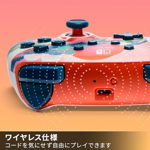 PowerA Enhanced Wireless Controller for Nintendo Switch Game Liquid Sunset pad  - Picture 3 of 7
