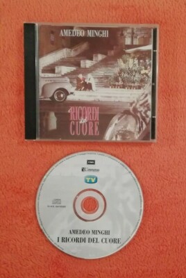 384° CD AMEDEO MINGHI - I RICORDI DEL CUORE 1992 TV SORRISI E CANZONI