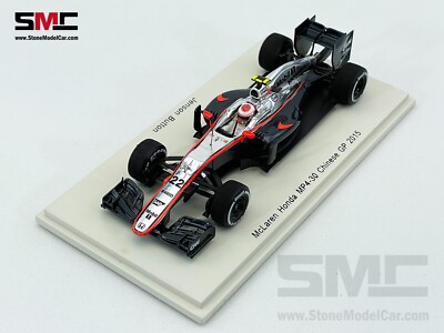 McLaren Honda MP4-30 2015 中国GP ミニカー McLaren Honda F1 MP4-30 #22 Jenson Button Chinese GP 2015 1:43