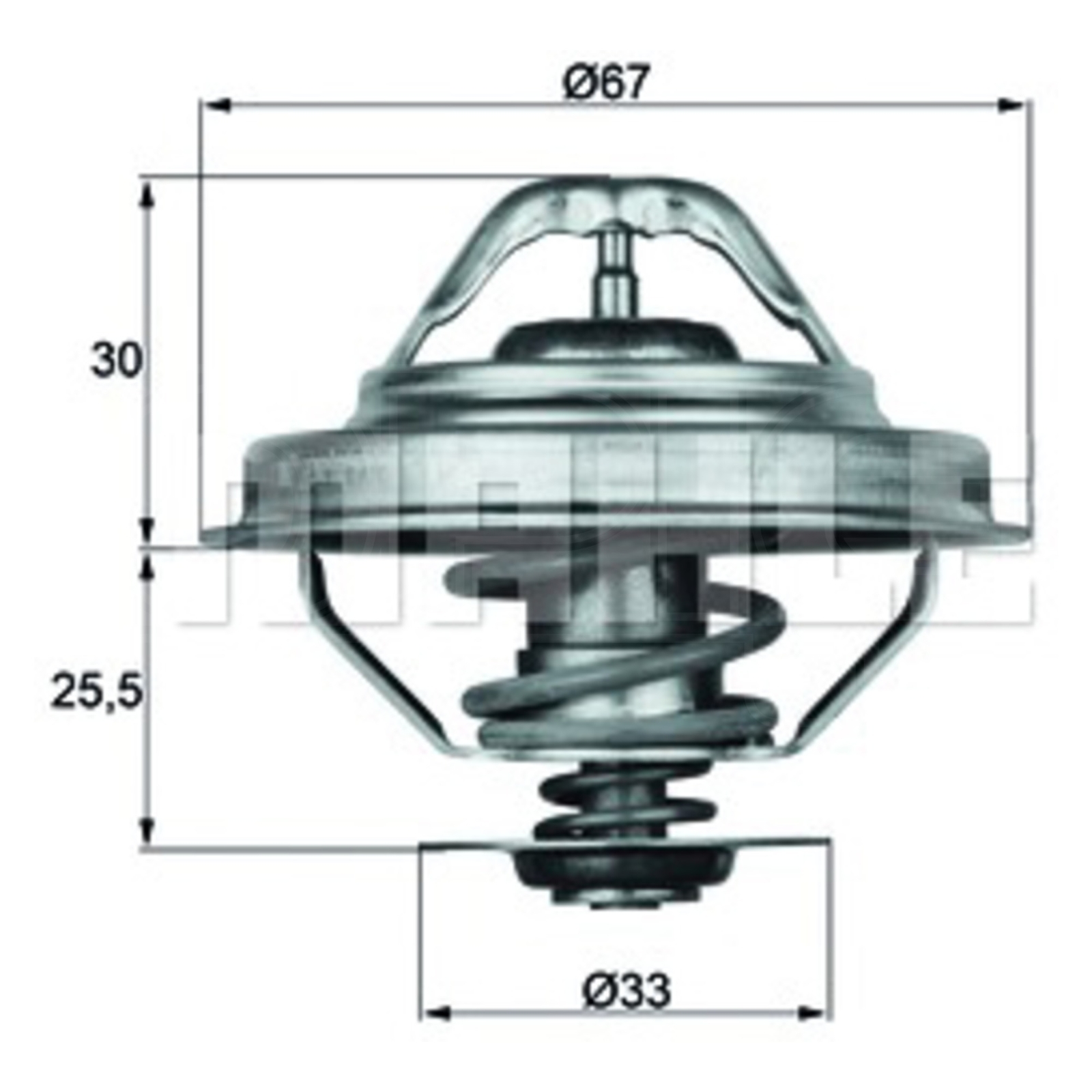 Thermostat Insert MAHLE TX 28 88D Quality MAHLE Genuine UK Stock