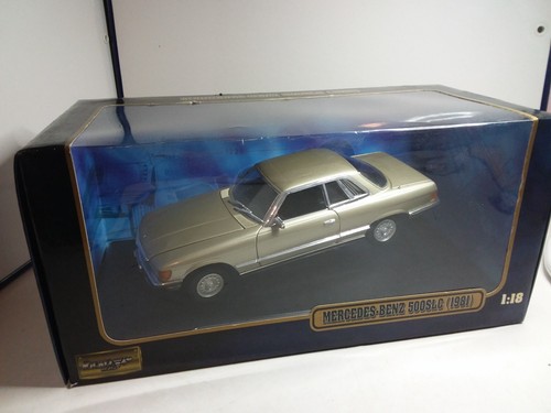 RICKO 1/18 MERCEDES BENZ 500SLC~1981 BON ETAT EN BOITE D4 - Imagen 2 de 10