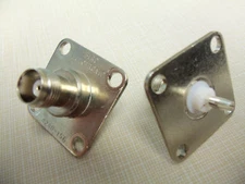 (1) Bird 43 QC Wattmeter Connector 4240-156 Female TNC