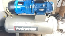 Hydrovane HV04,21CFM,200 Ltrs ,Single Phase Air compressor/wit Brand New Motor