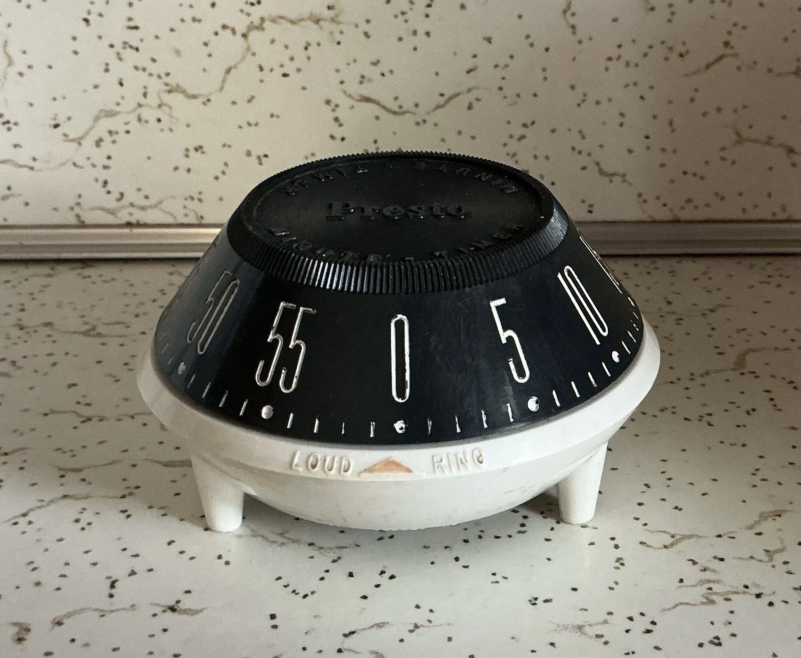 Retro Vintage PRESTO Minute Timer Space Age UFO Flying Saucer 1960’s MCM