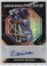2021 Panini Elite Extra Edition Hidden Gems Black Ezequiel Duran Auto 00jz