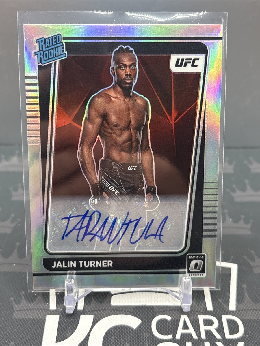 2022 Donruss Optic UFC Rated Rookie Jalin Turner #114 Holo Prizm