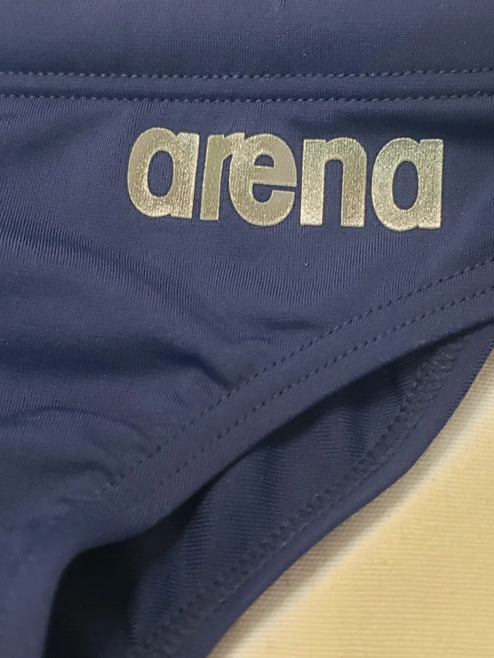 Parte inferior de natación estilo calzoncillo Arena para niños jóvenes F N Skys, azul marino, 22 Foto 4 de 4