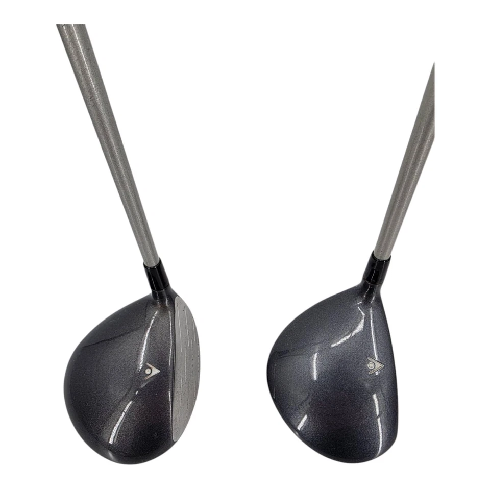 Turbo Power Titan Steel True Face Density 3 And 5 Wood Mens RH Graphite Shafts - Image 4 of 4