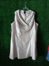 JM Studios By John Myers Dress Size 24w 10 Or Cream