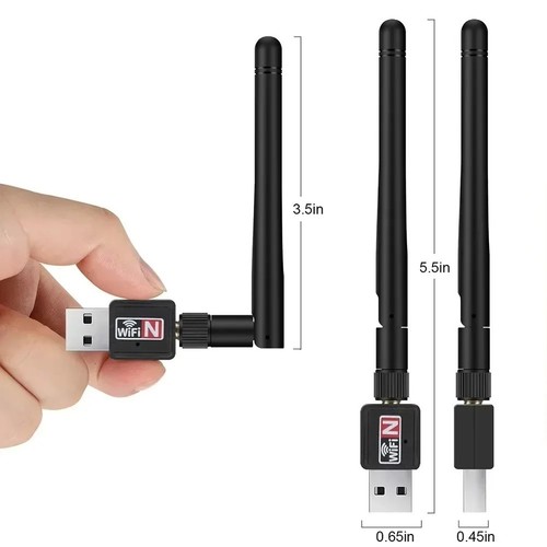 150Mbps Wireless USB Wifi Adapter with High-Gain Antenna Stable and Efficient - Picture 10 of 11
