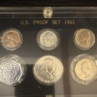 1961 U.S. Proof Set Philadelphia Silver 50C 0.900 Fine KM#198-204 — photo 3