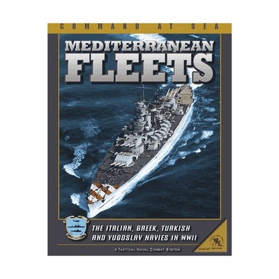 Clash of Arms Command at Sea Volume #12 - Mediterranean Fleets New