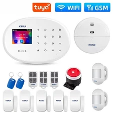 WIFI GSM Alarm System Kit Home Security Protection with Motion Detector Sensor