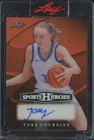 2026 Leaf Sports Heroes Prismatic Orange Toby Fournier 3/5 Auto Autograph