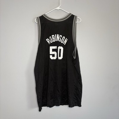 Vintage 90s Champion San Antonio Spurs David Robinson 50 Jersey 52