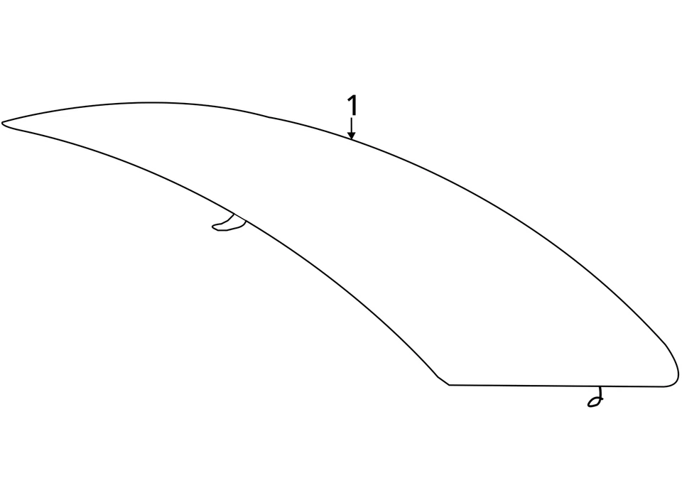 (LOCAL PICKUP ONLY) Back Glass Fits 12-18 BMW 320i 6837333 - Image 4 of 4