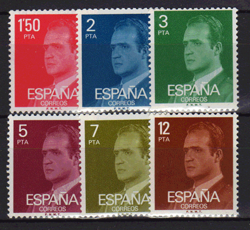Espagne II Centenaire Courrier 1976 Edifil 2344/9 MNH - Photo 1 sur 1