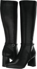 Anne Klein Women's Brenice Pointed Toe Dress Boot Zipper side, 11M