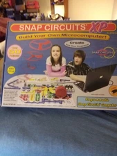 Snap Circuits XP SCXP-50 Rare Build Your Own Microcomputer Kit Elenco Complete
