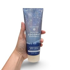 Bath  Body Works Frosted Coconut Snowball Ultimate Hydration Body Cream 8oz