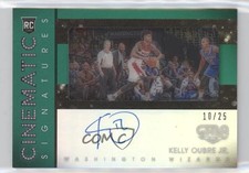 2015 Panini Gala Cinematic Rookie Signatures Jade 10/25 Kelly Oubre Jr Auto 0x6p
