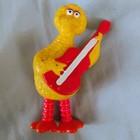 Big Bird & Guitar Figure Pvc Sesame Street 1982 Muppets Band Music Vintage