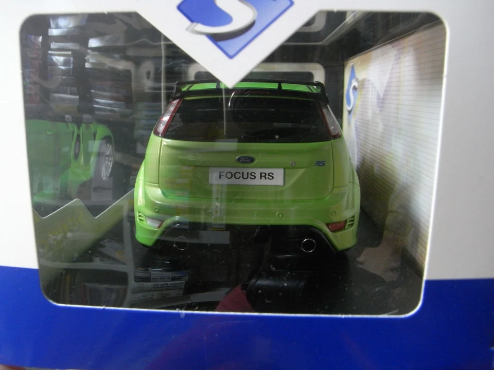 1/18 SOLIDO Ford Focus RS Mk2 Ultimate Green Metallic 2009 1813101 - Imagen 4 de 4