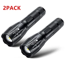 Super Bright Tactical Military LED Flashlight flash light 2000 Lumen 10000 LUX!