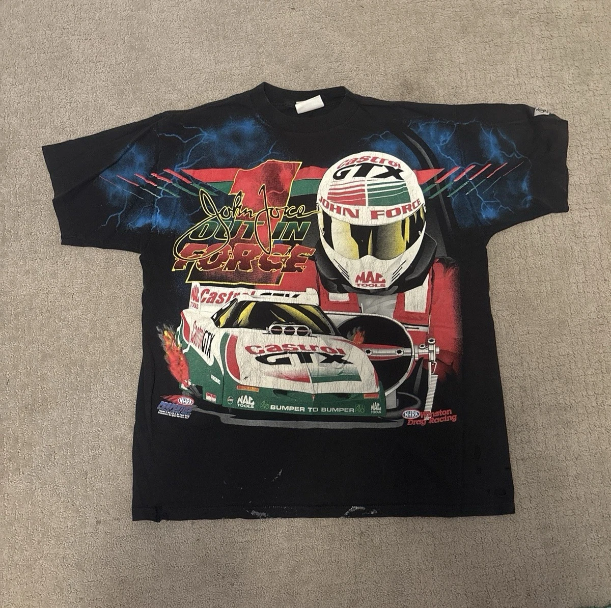 John Force NHRA Fan Shirts for sale | eBay