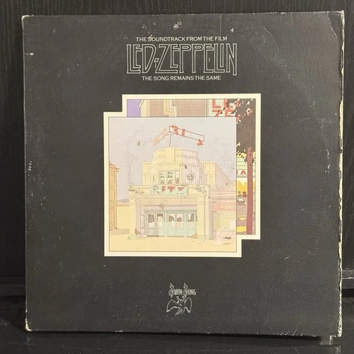LED ZEPPELIN The Song Remains The Same 1976 Swan Song 1st Press SS 2-201 EX/EX