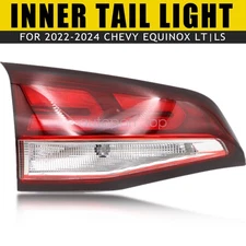 Left For 2022-2024 Chevy Equinox LT|LS Inner Incandescent Tail Light Driver Side