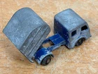 Vintage Diecast Model Dinky Toy Truck Blue Rusty Broken Seized