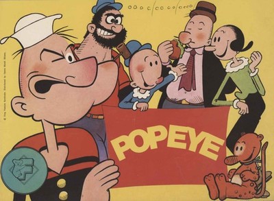 Album Popey (vuoto) - AA.VV. (Edizioni flash) [1980]
