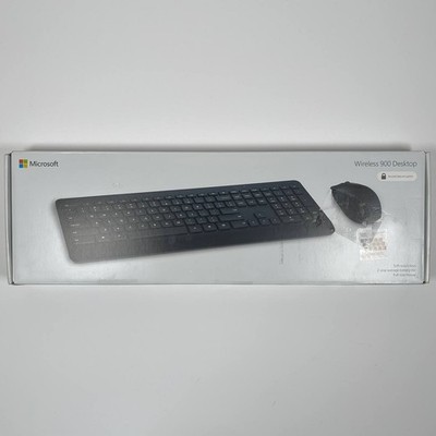 Microsoft Wireless Tastatur & Maus, Desktop 900 Tastatur mit USB für Windows