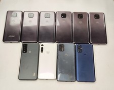 Lot of 10 Mixed Phones Motorola Locked to Boost Mobile READ 
