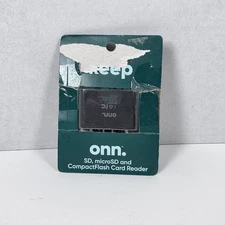 Compactflash MicroSD MiniSD Plug N Play USB/Micro-USB/USB-C Memory Card Reader