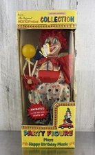 Telco Original Motion-ettes Collection Birthday Clown Red Nose 1992 Untested