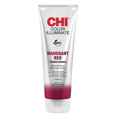 CHI Color Illuminate Conditioner Mahogany Red Sulfate Paraben Free 8.5 Oz