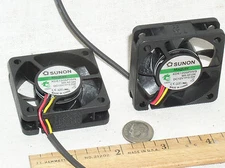 2 NEW MINI SUNON MAGLEV KDE1205PHV3 10.2 CFM 2 IN" 50MM ULTRA QUIET 12V DC FAN