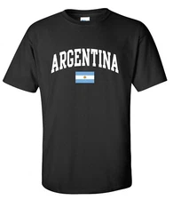 Argentina T-Shirt or Hoodie custom vacation gift flag native buenos aires soccer