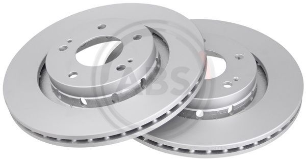 2X A.B.S. 17433 Bremsscheibe Vorne FüR CitroËN Mitsubishi Peugeot-image