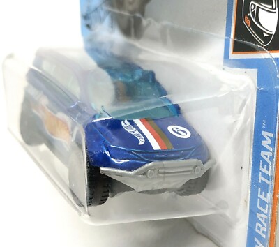 【中古】Hot Wheels 2019 Hw Race Team - Chrer Pacifica Blue 215/250 Hot Wheels Chrysler Pacifica HW Race Team Blue 215/250 1/64 (3
