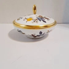 Vintage Royal Porzellan Bavaria KPM Germany Handpainted Covered Bowl