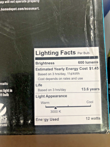 2 PACK NEW Light Bulbs With Bluetooth Speaker Color Changing And Remote Control - Picture 3 of 4