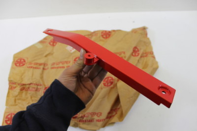 New NOS OEM Kawasaki LH Side Cover Firecrackr Red 1986 ZX600 NINJA