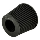 Universal 3.5'' Inlet Short Ram Cold Air Intake Cone Air Filter 89mm BK Washable