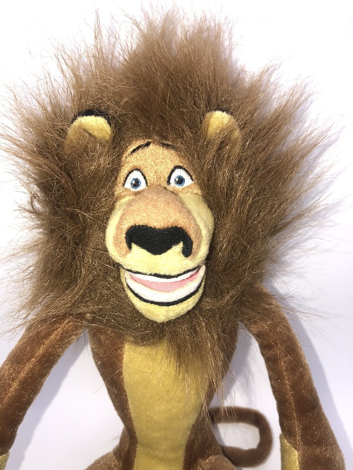 DREAMWORKS MADAGASCAR 2005 ALEX THE LION BIG PLUSH SOFT TOY DOLL B5 | eBay