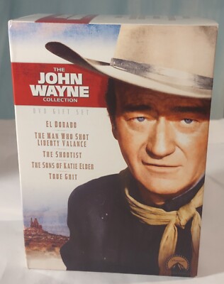 The John Wayne Collection Box DVD Gift Set - 5 DVDs (Paramount) | eBay
