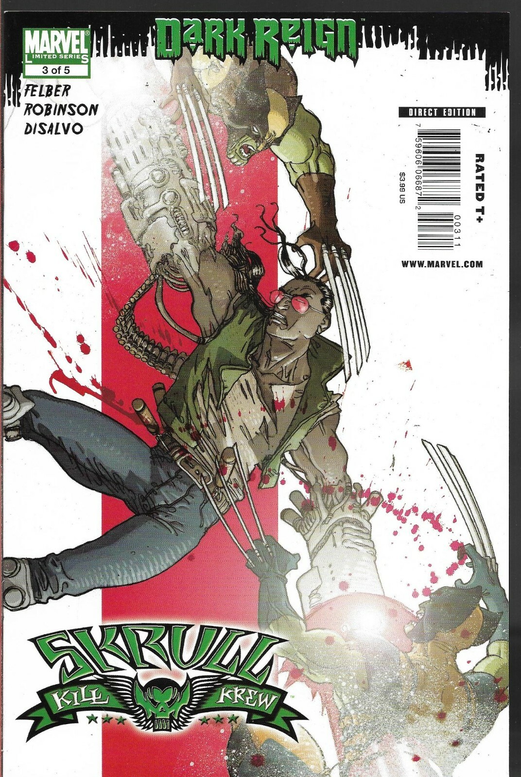 DARK REIGN - SKRULL KILL KREW #3 - Back Issue (S)