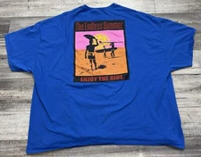 Vintage The Endless Summer Shirt Mens 5XL Enjoy The Ride Blue Surfing HIC